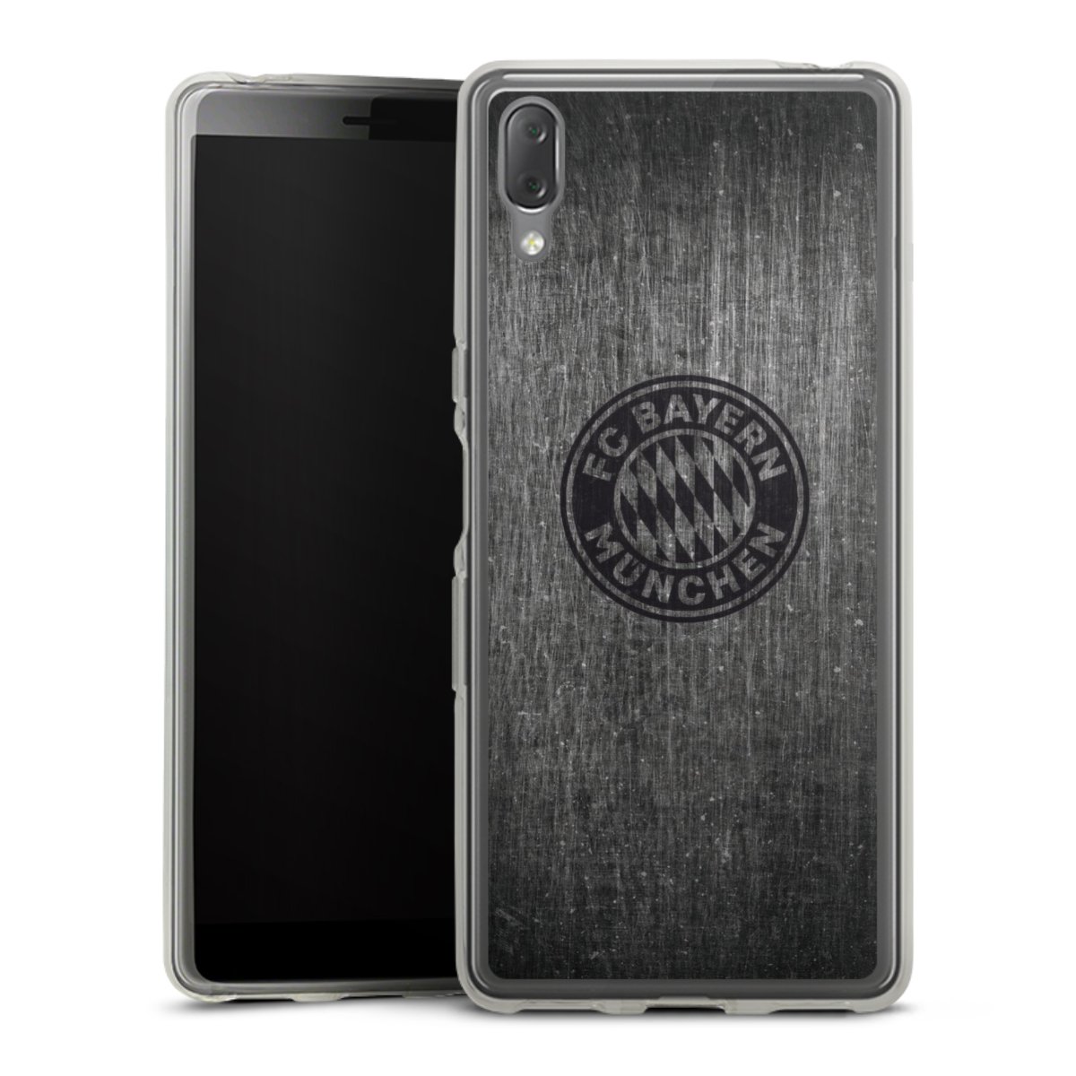 Metalllook FCB Logo einfarbig