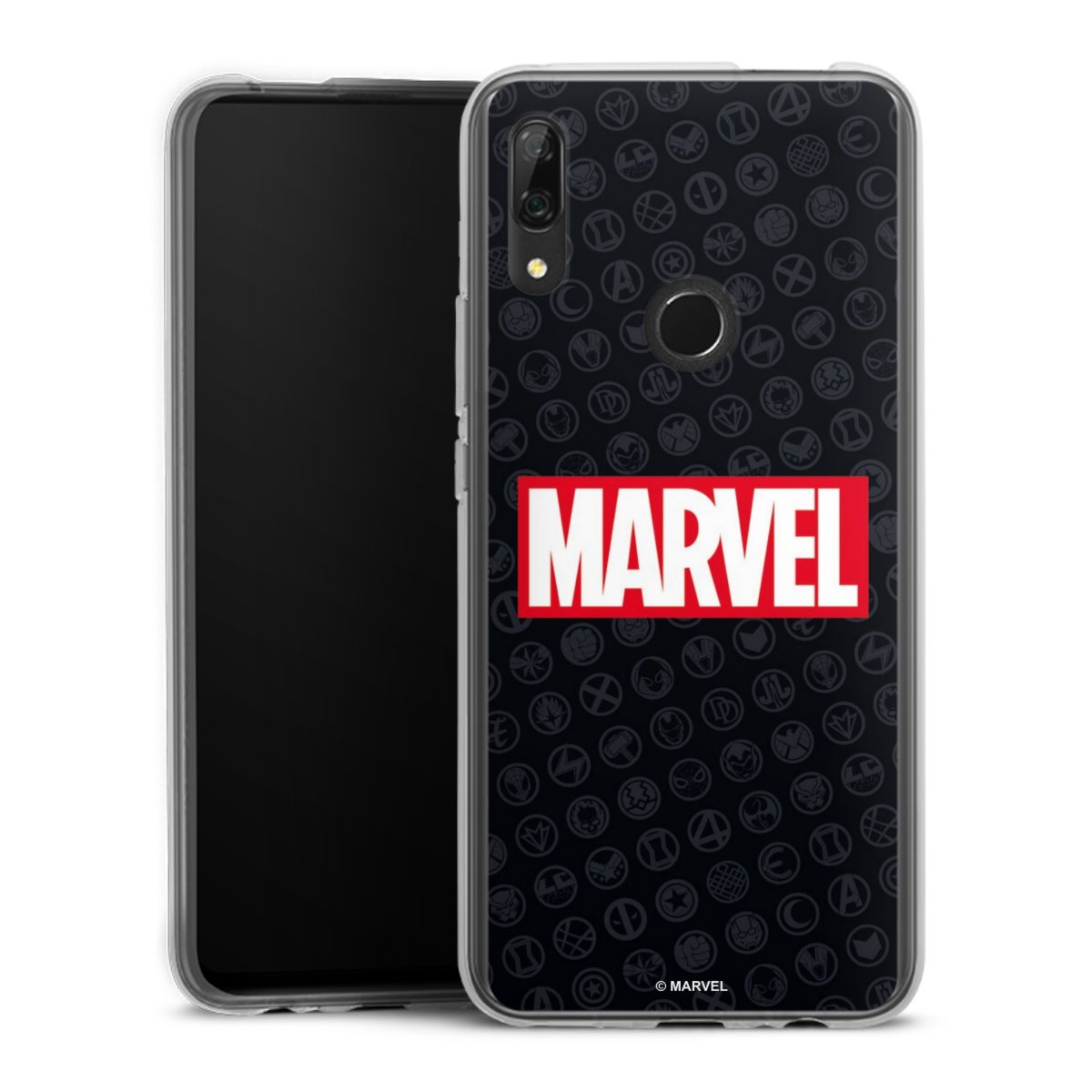 Marvel Logo Black Red 