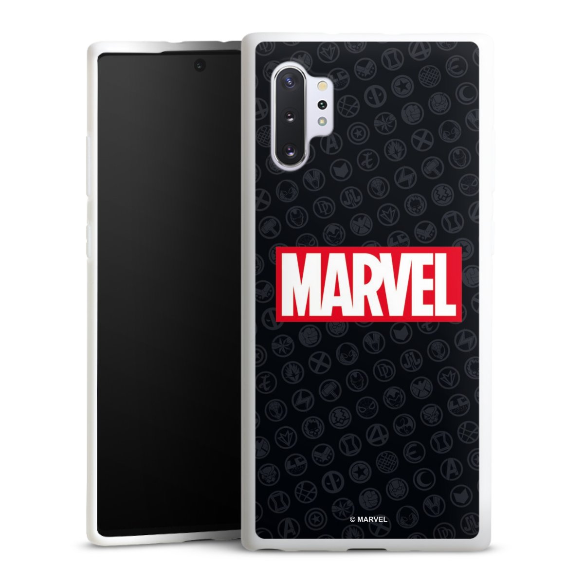 Marvel Logo Black Red 