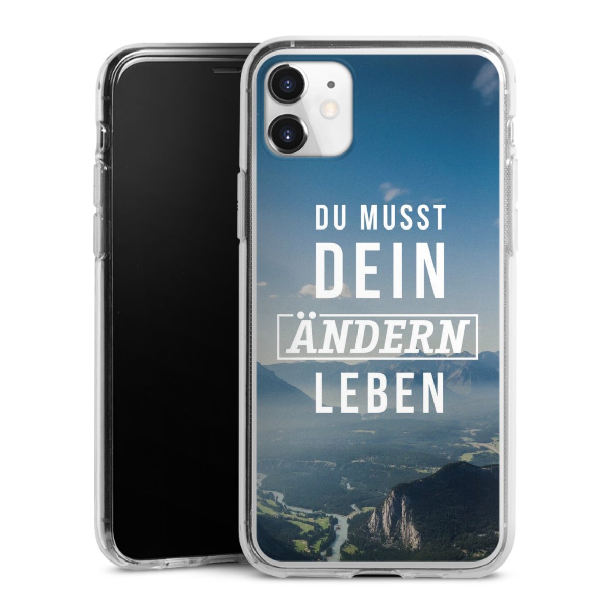 Leben Andern Fur Silikon Case Transparent Fur Apple Iphone 11 Von Deindesign
