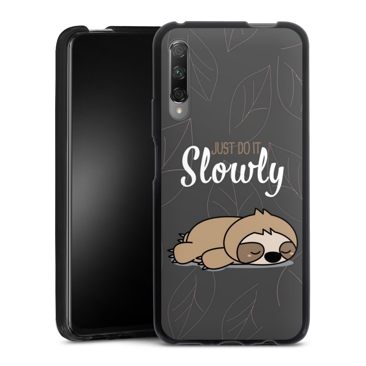 Just Do It Slowly Sloth Grey
