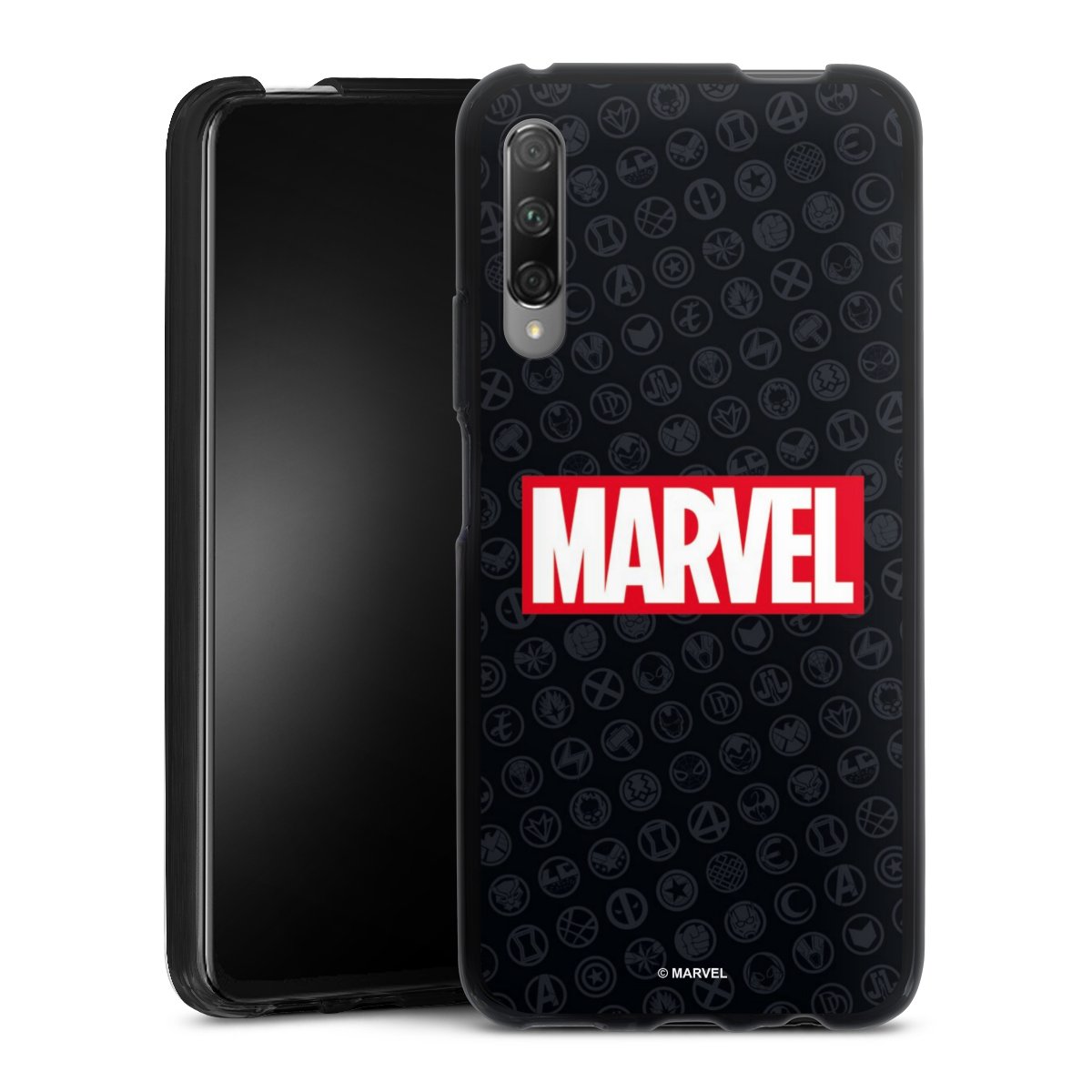 Marvel Logo Zwart Rood