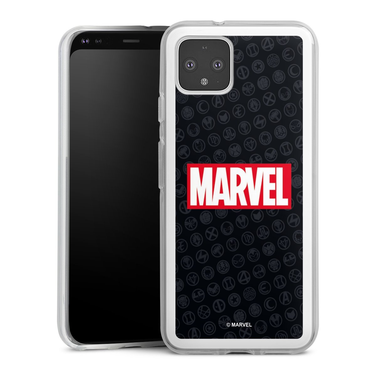 Marvel Logo Black Red 