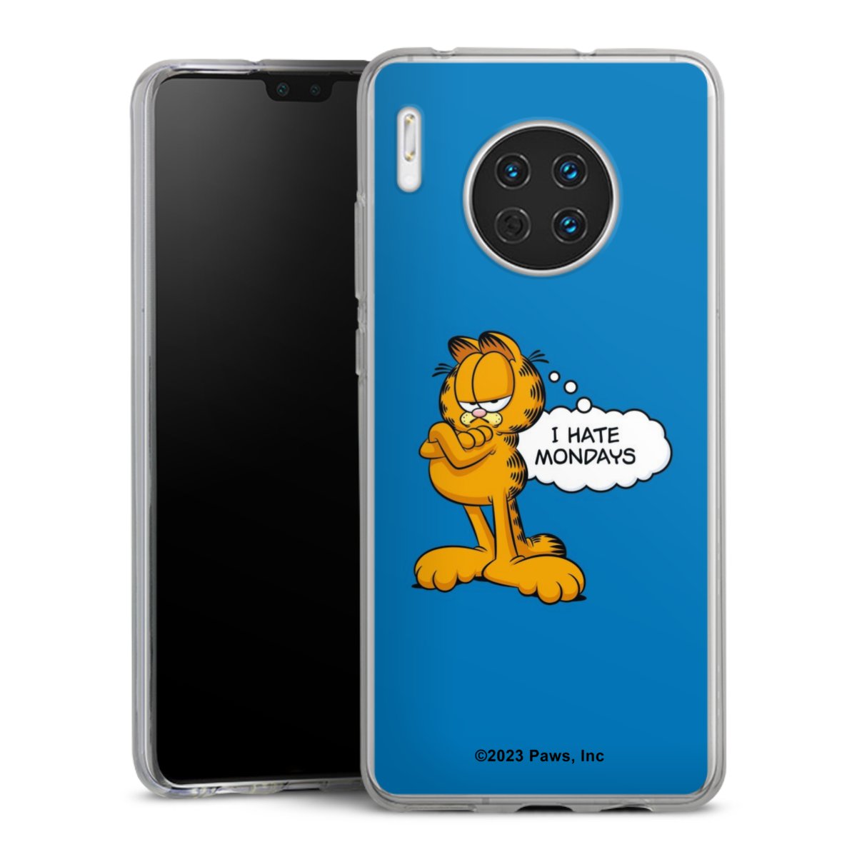 Garfield Je déteste les lundis Bleu