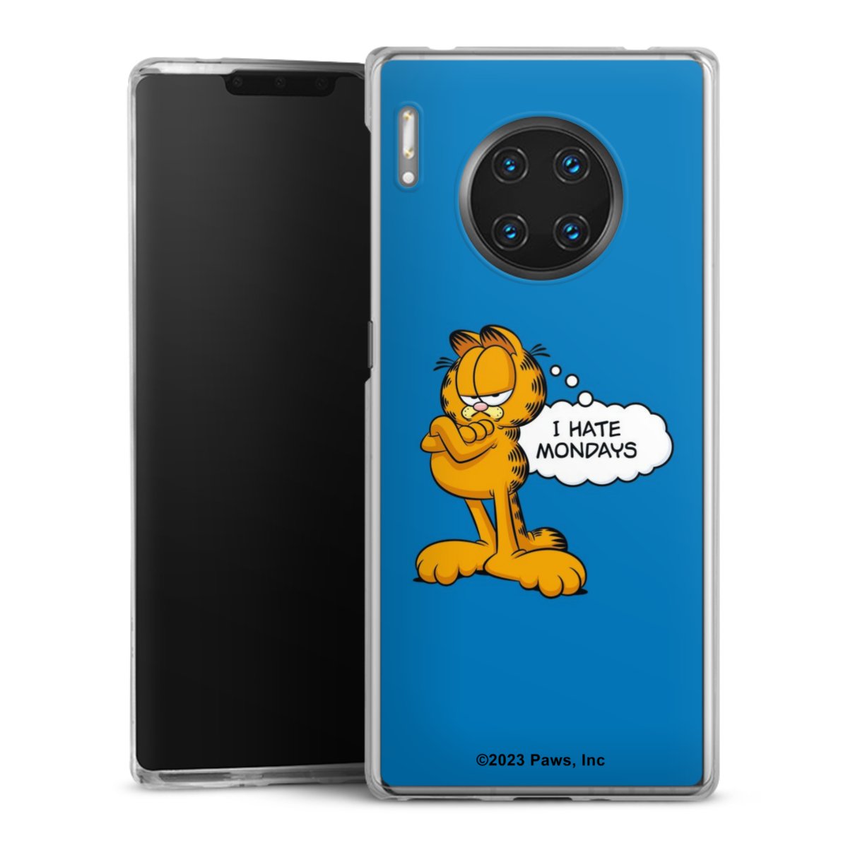 Garfield Ik haat maandagen blauw