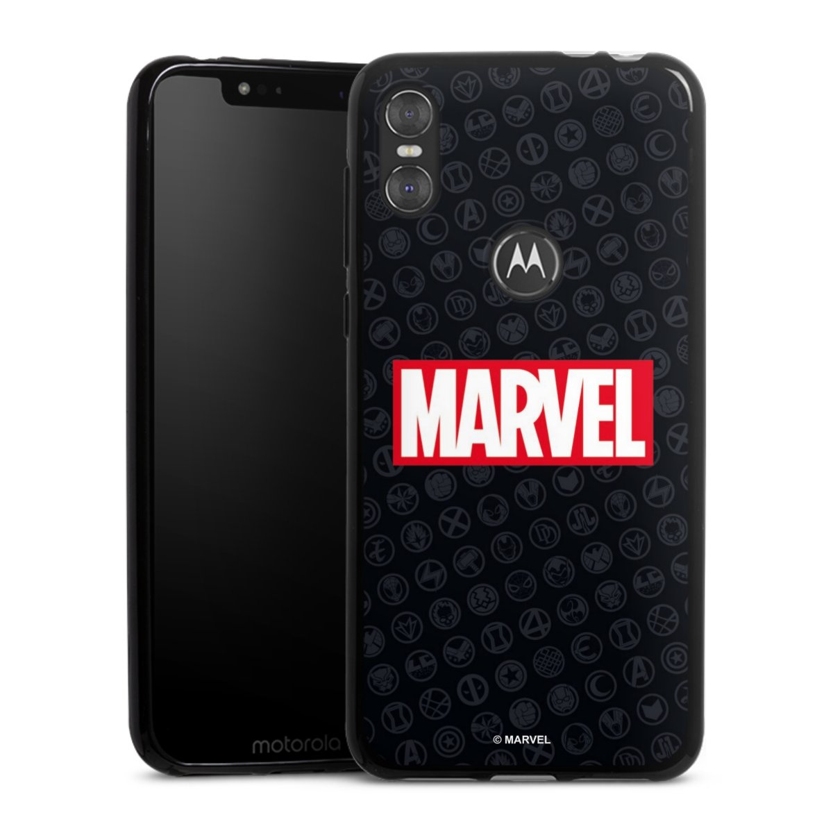 Marvel Logo Zwart Rood