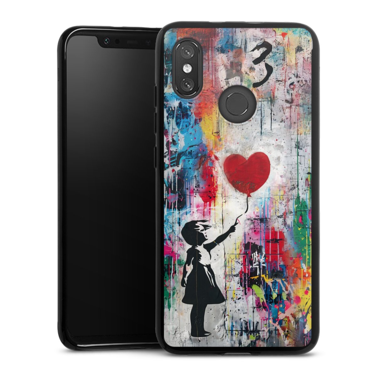 Balloon Girl Colorful
