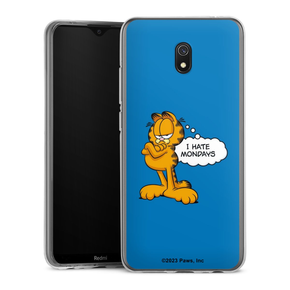 Garfield Je déteste les lundis Bleu