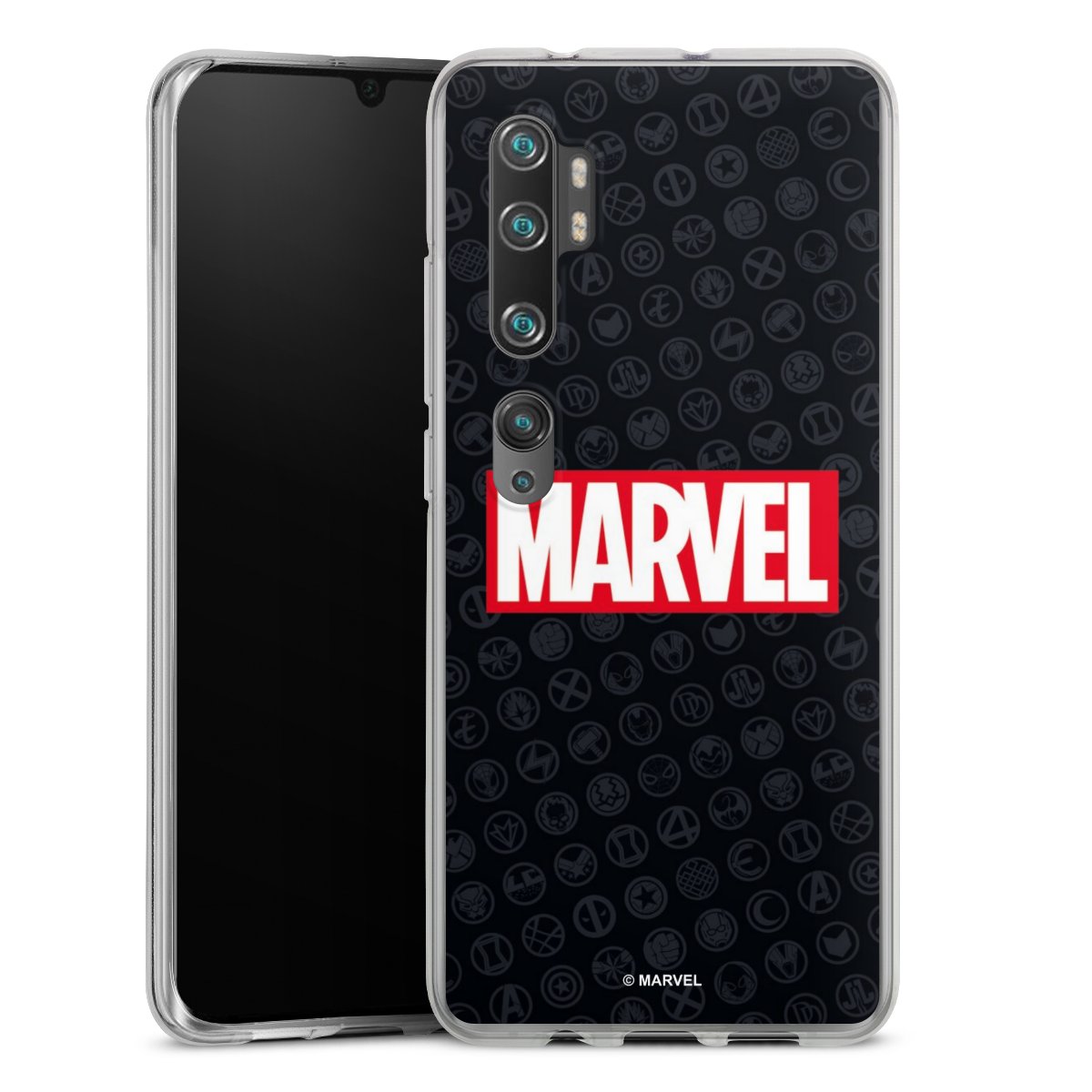 Marvel Logo Black Red 