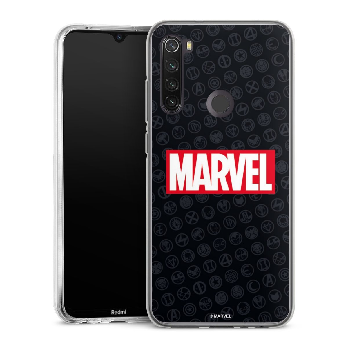 Marvel Logo Black Red 