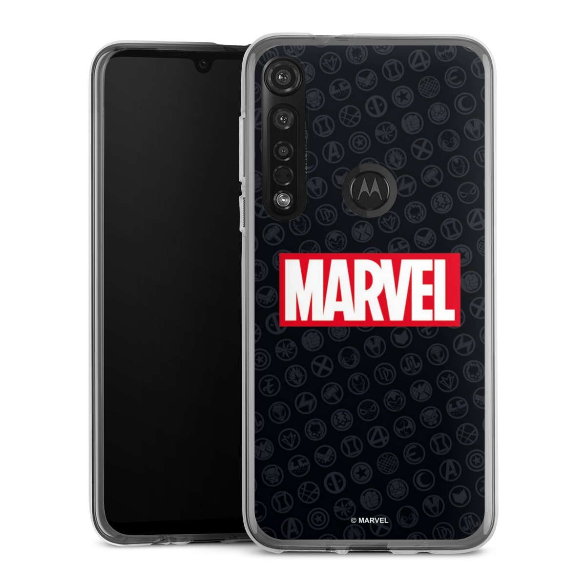 Marvel Logo Black Red 