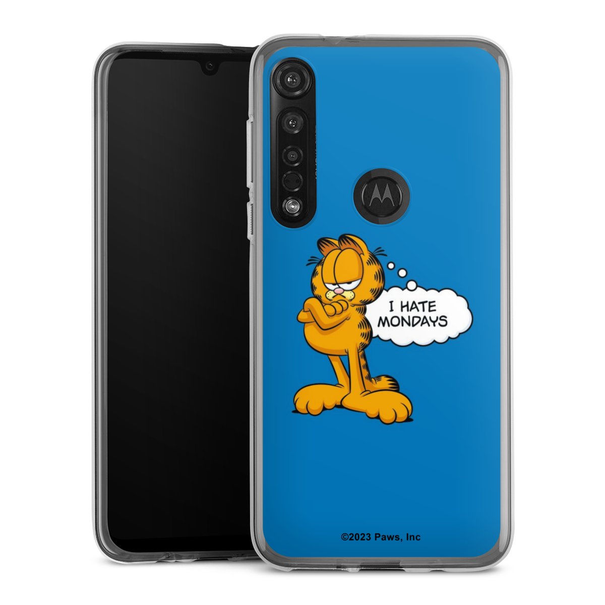 Garfield Ik haat maandagen blauw