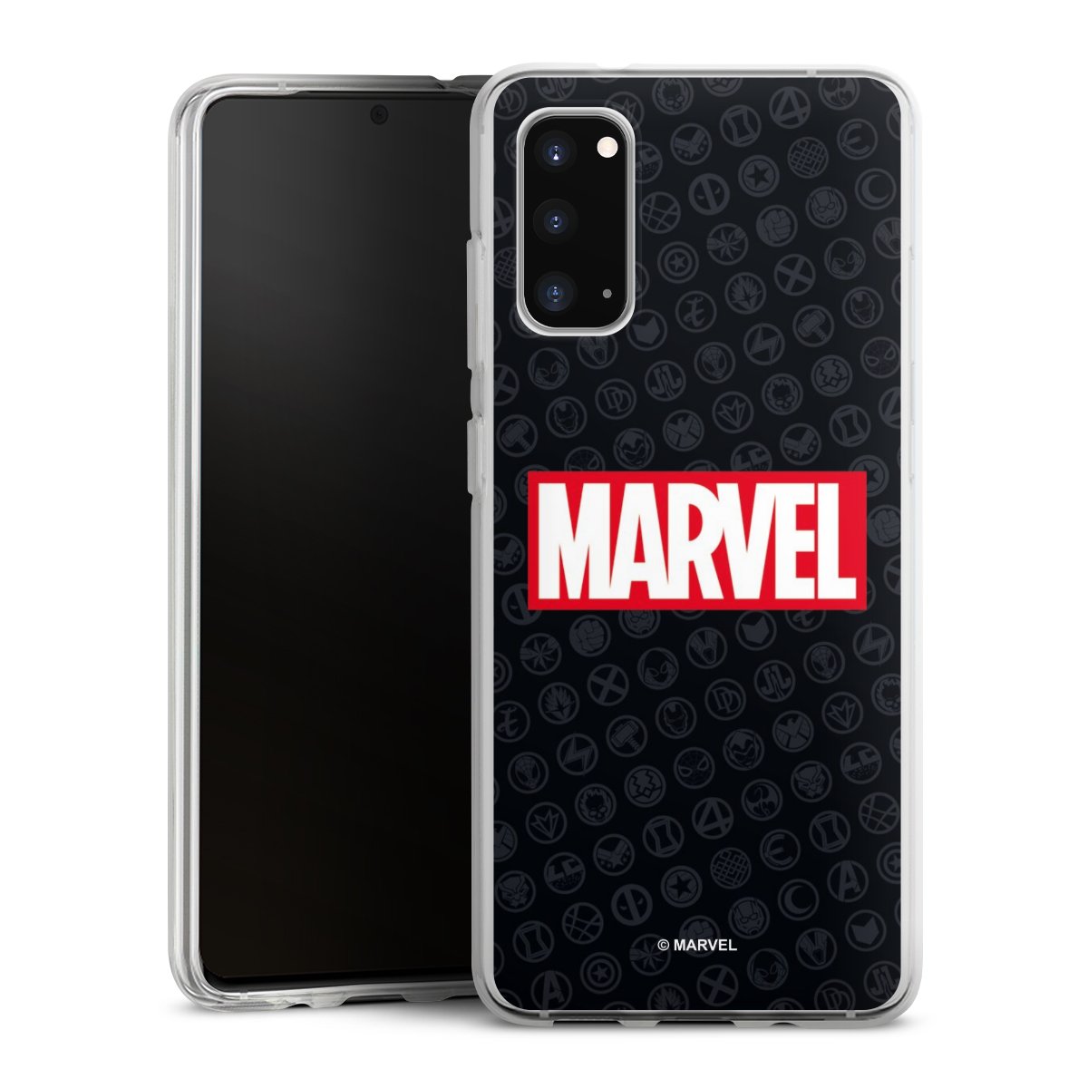 Marvel Logo Black Red 