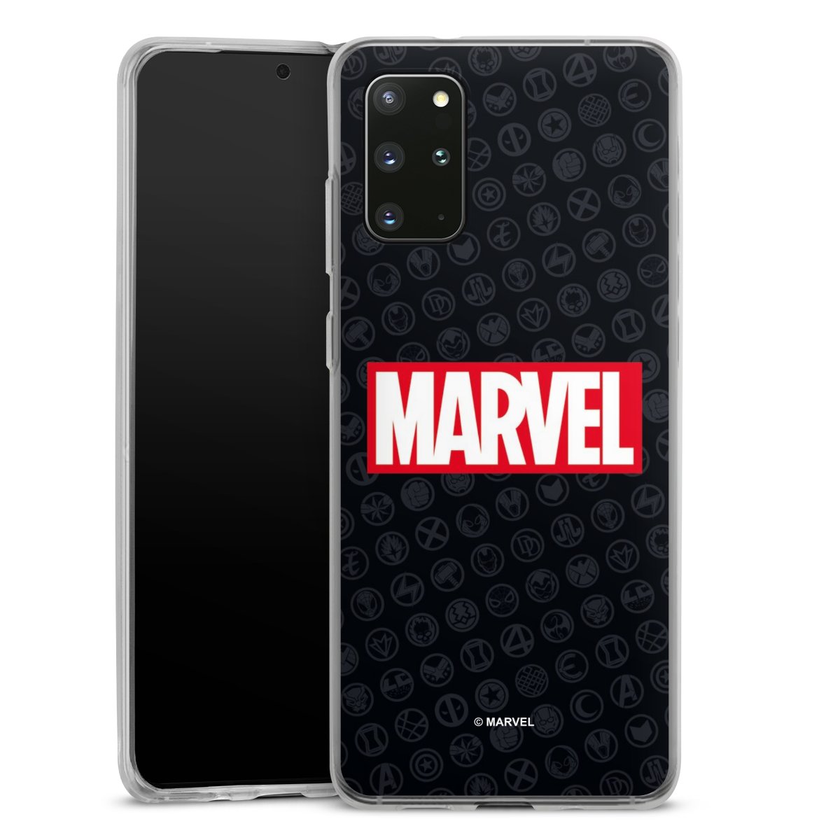 Marvel Logo Black Red 