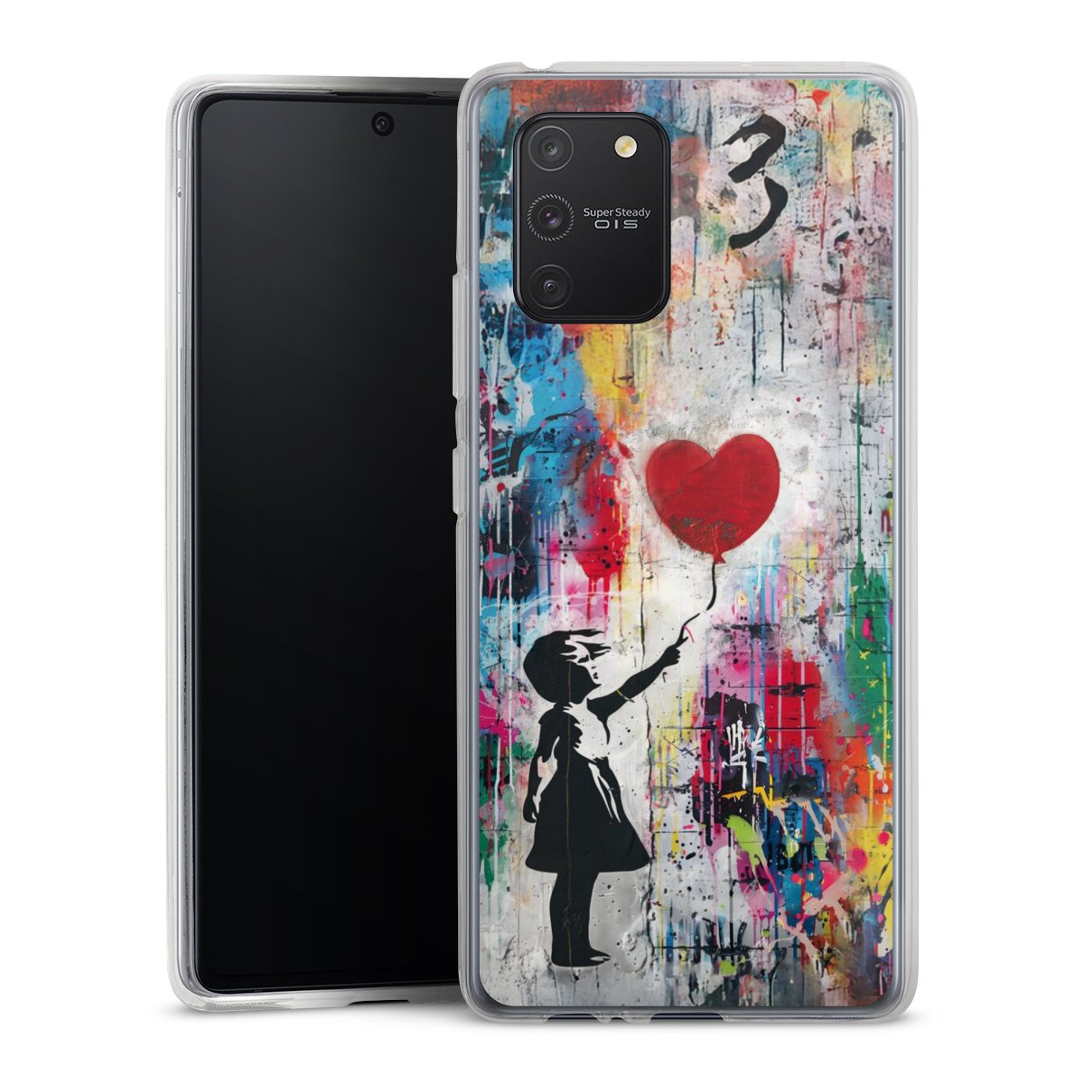 Balloon Girl Colorful