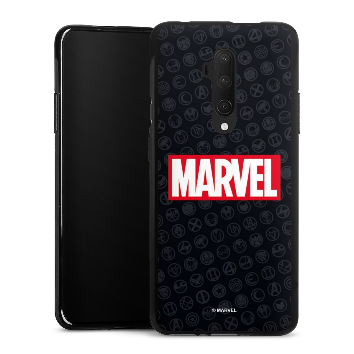 Marvel Logo Black Red 