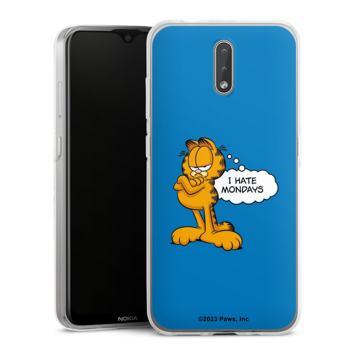 Garfield Ik haat maandagen blauw