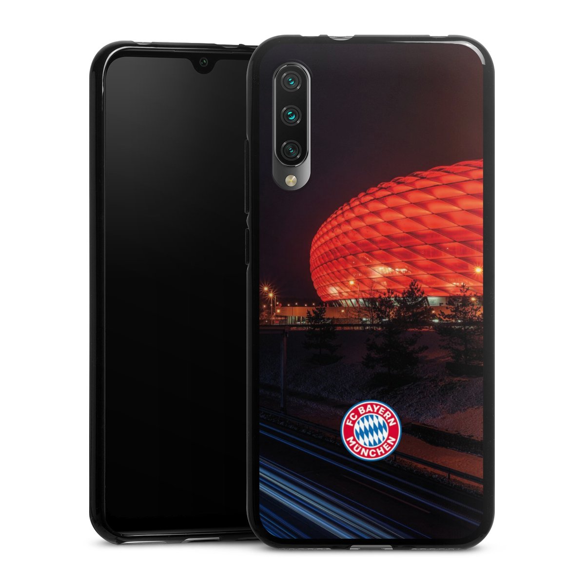 Allianz Arena bei Nacht FCB