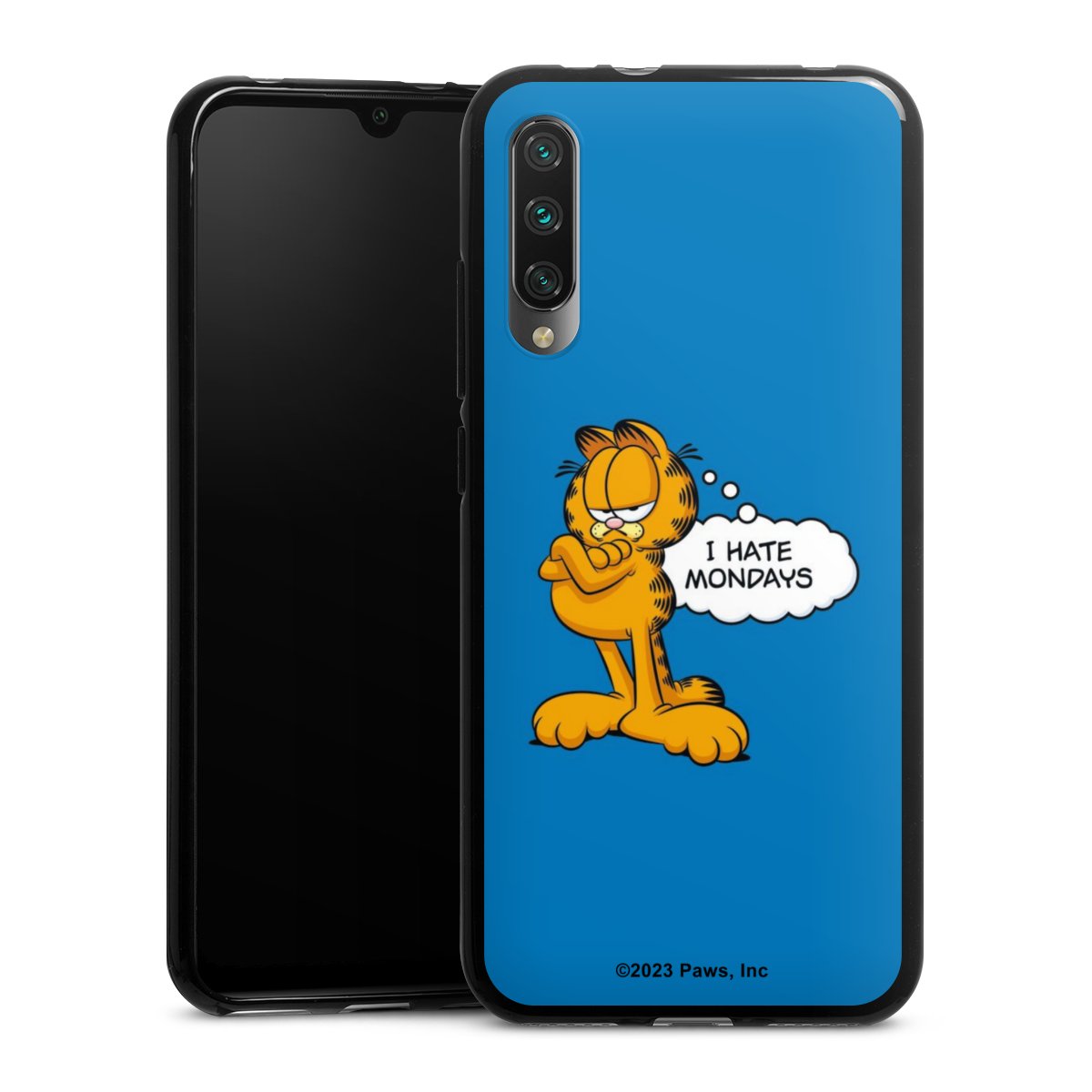 Garfield Ik haat maandagen blauw