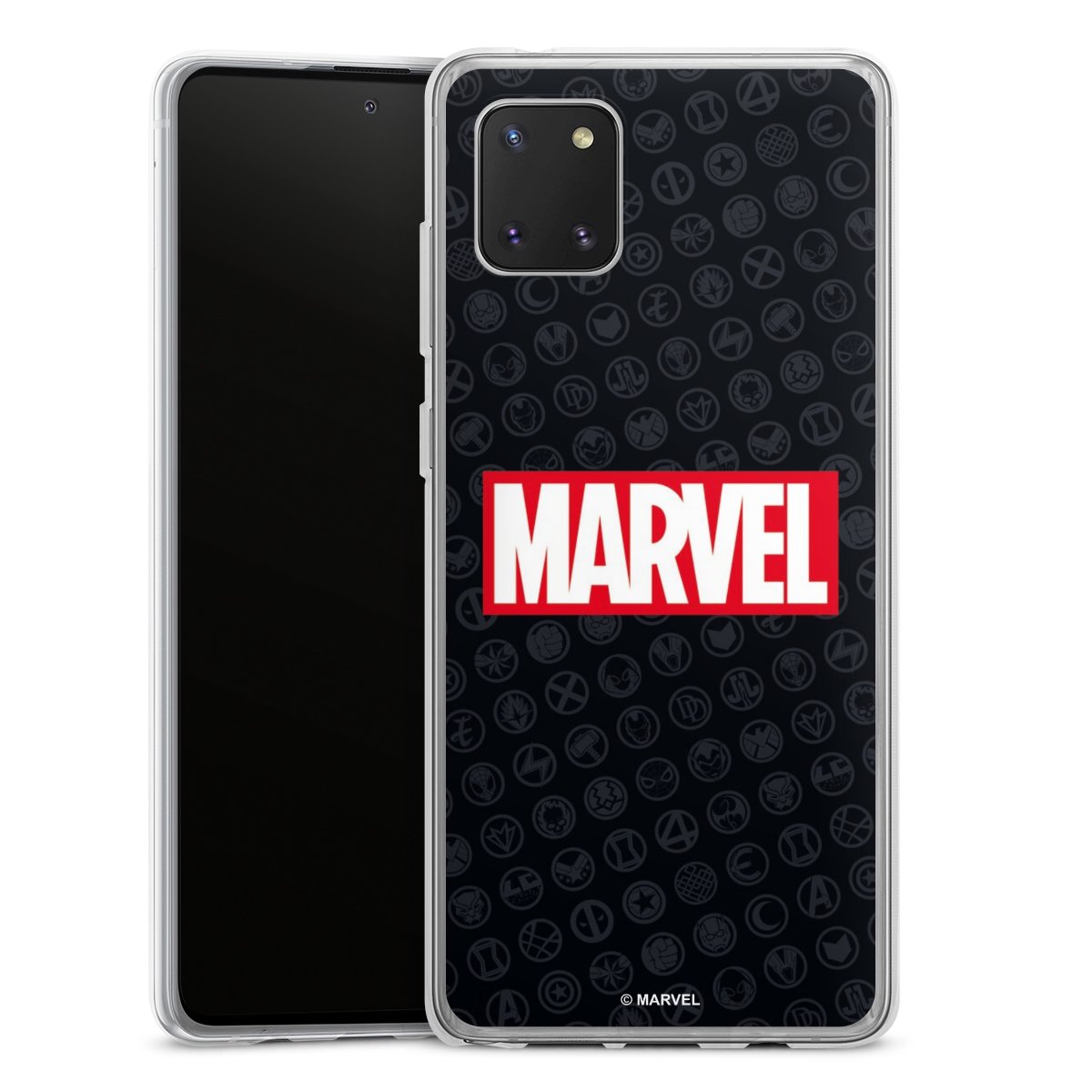 Marvel Logo Black Red 