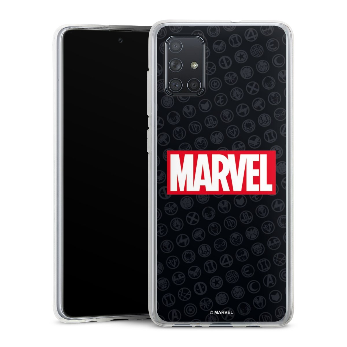 Marvel Logo Black Red 