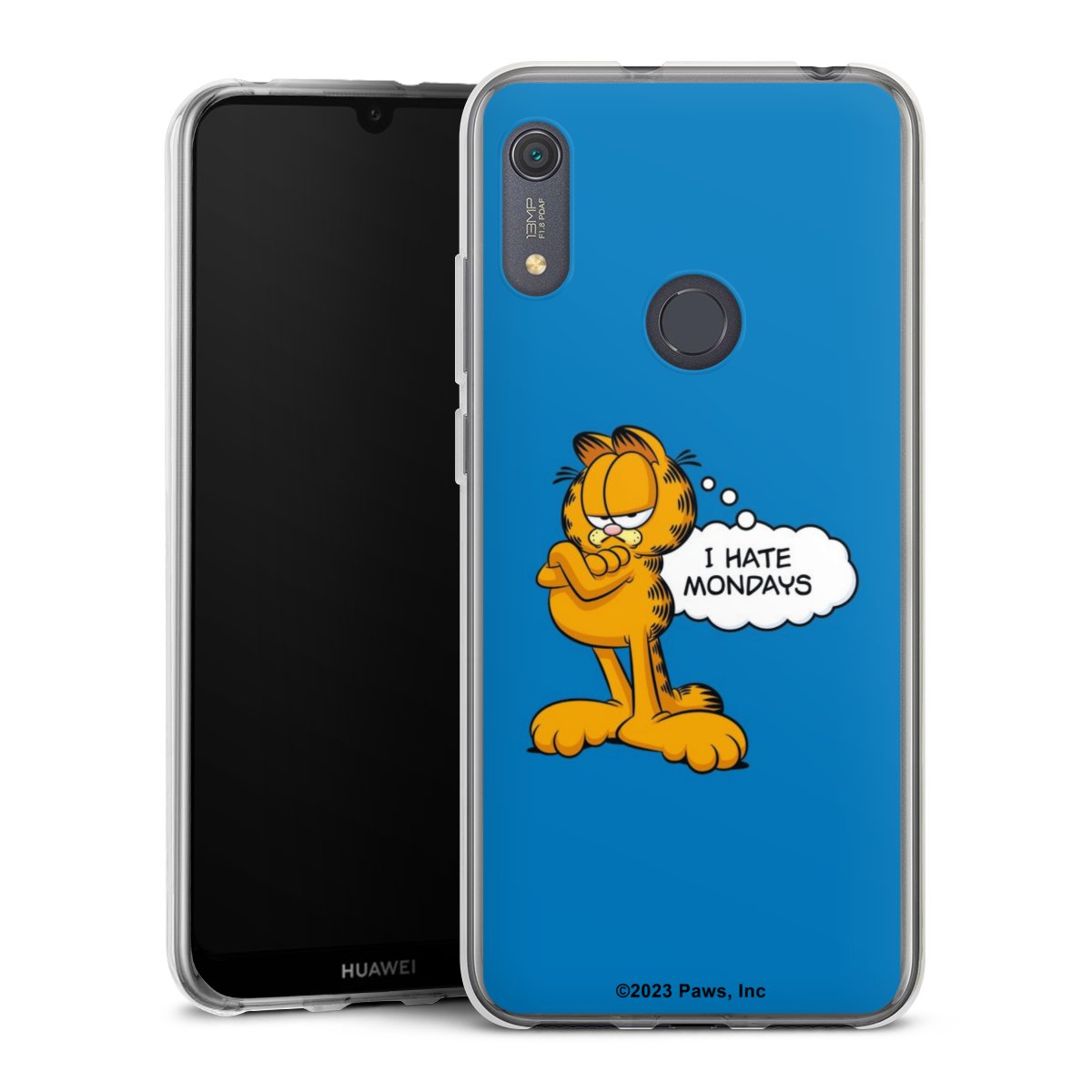 Garfield Ik haat maandagen blauw