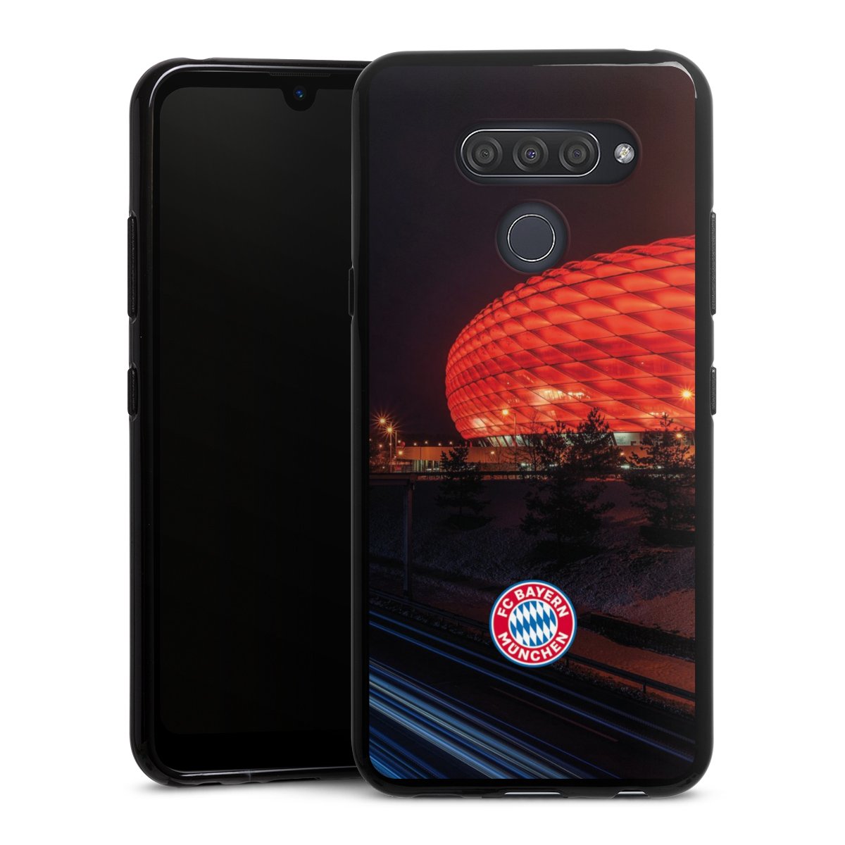 Allianz Arena bei Nacht FCB