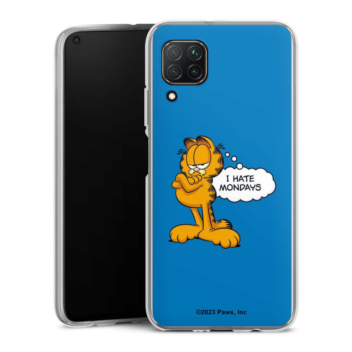 Garfield Ik haat maandagen blauw