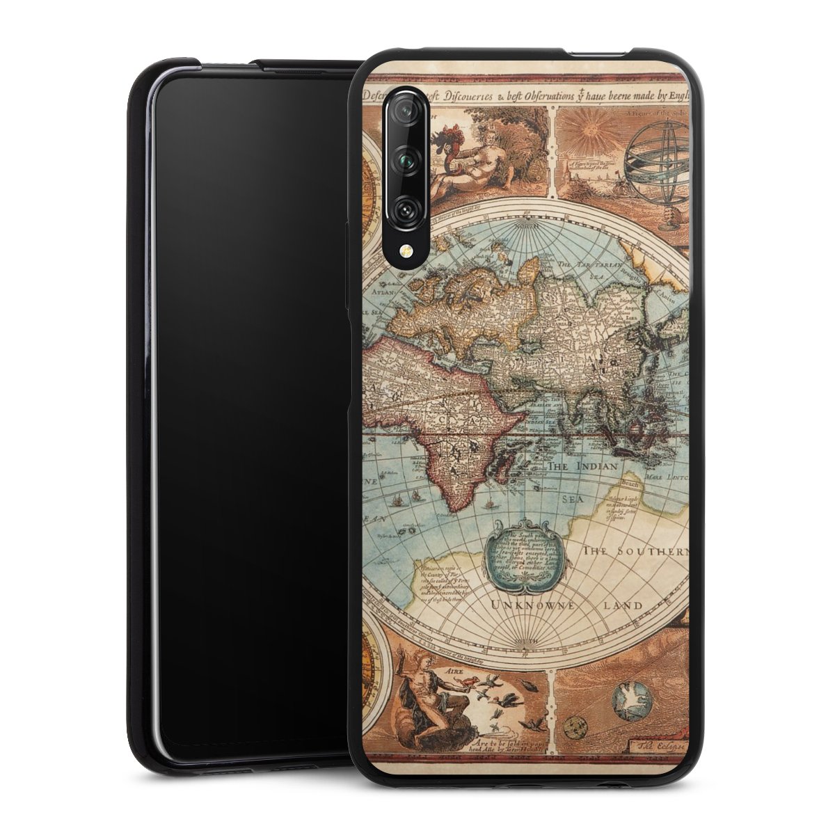 Mappa del mondo vintage