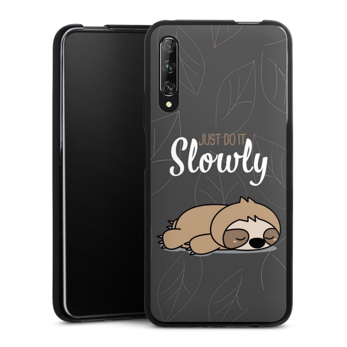 Just Do It Slowly Sloth Grey