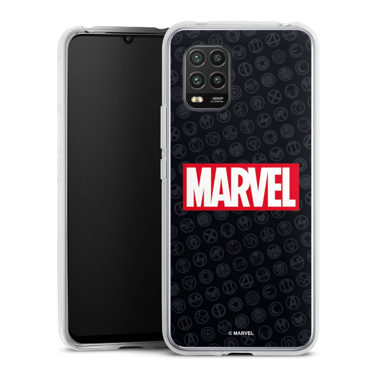 Marvel Logo Black Red 