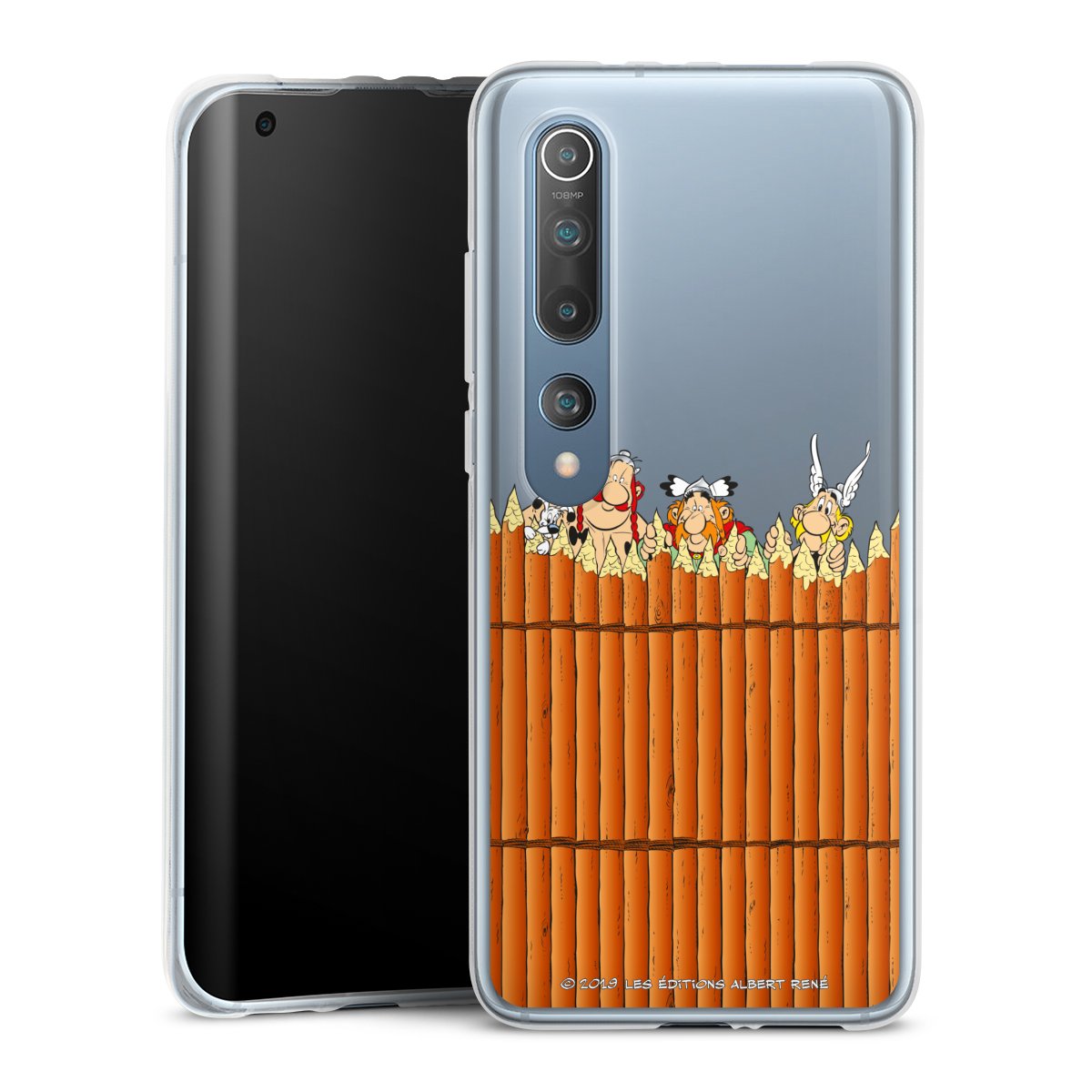 Gaulois Derrière Palissade Transparent