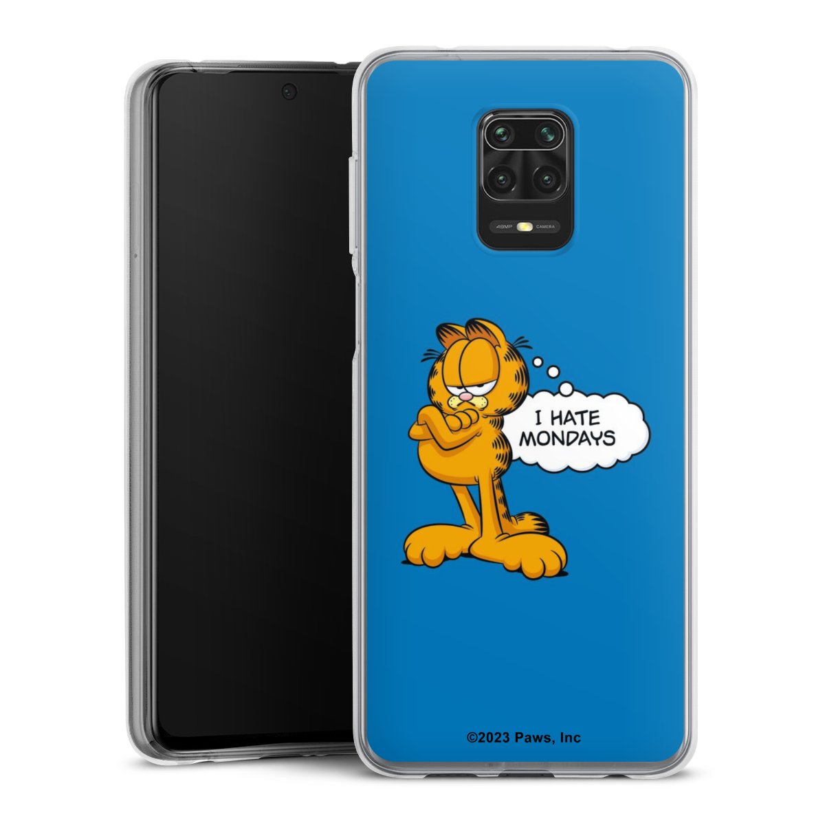 Garfield Ik haat maandagen blauw