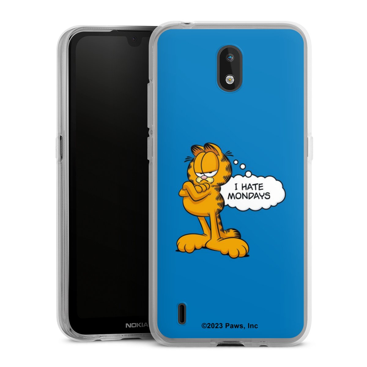 Garfield Ik haat maandagen blauw