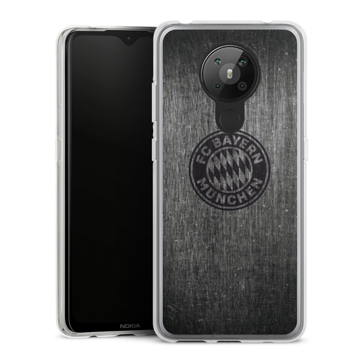 Metalllook FCB Logo einfarbig