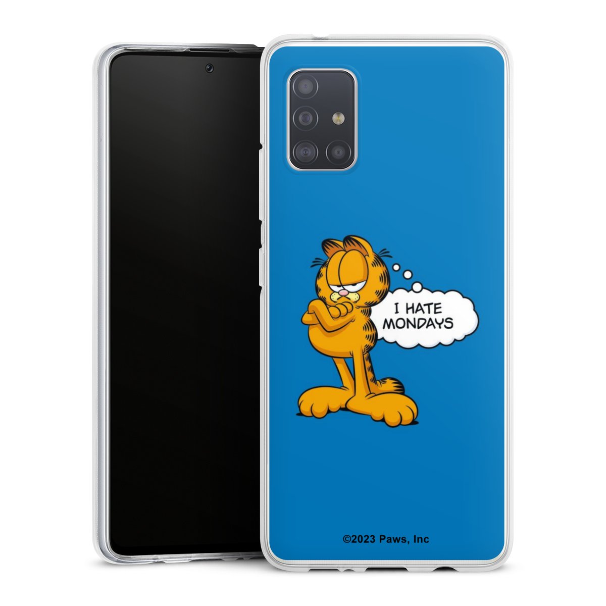 Garfield Ik haat maandagen blauw