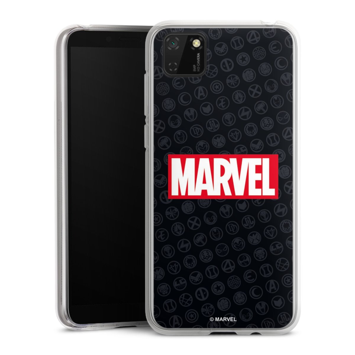 Marvel Logo Black Red 