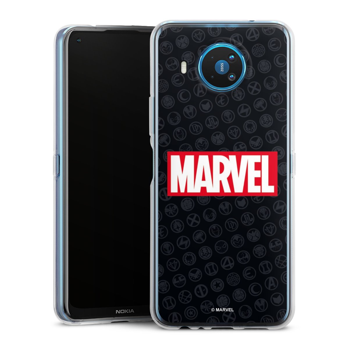Marvel Logo Zwart Rood