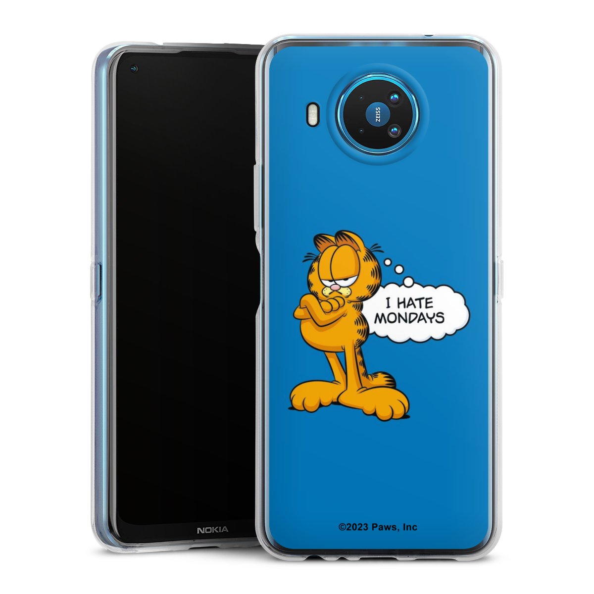 Garfield Je déteste les lundis Bleu