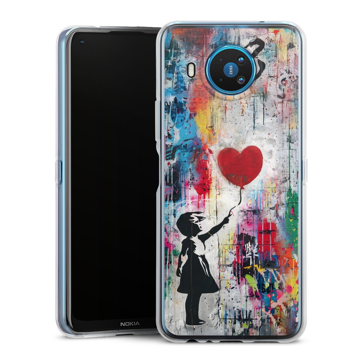 Balloon Girl Colorful