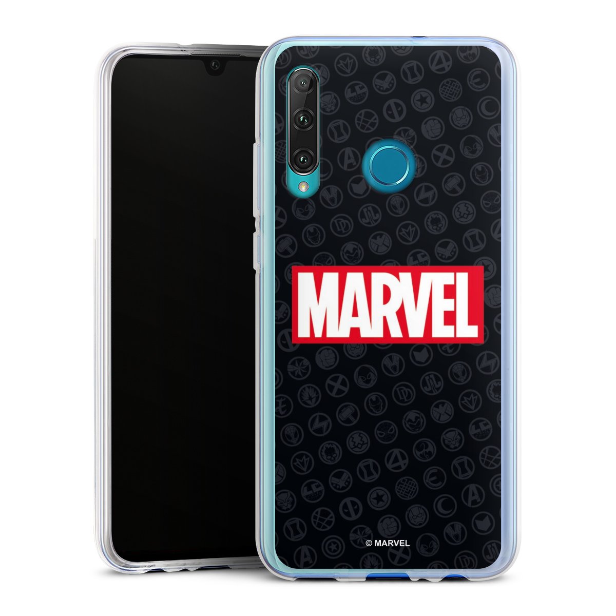 Marvel Logo Black Red 