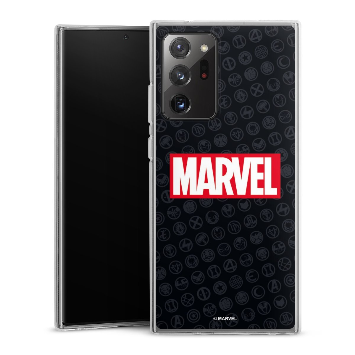 Marvel Logo Black Red 