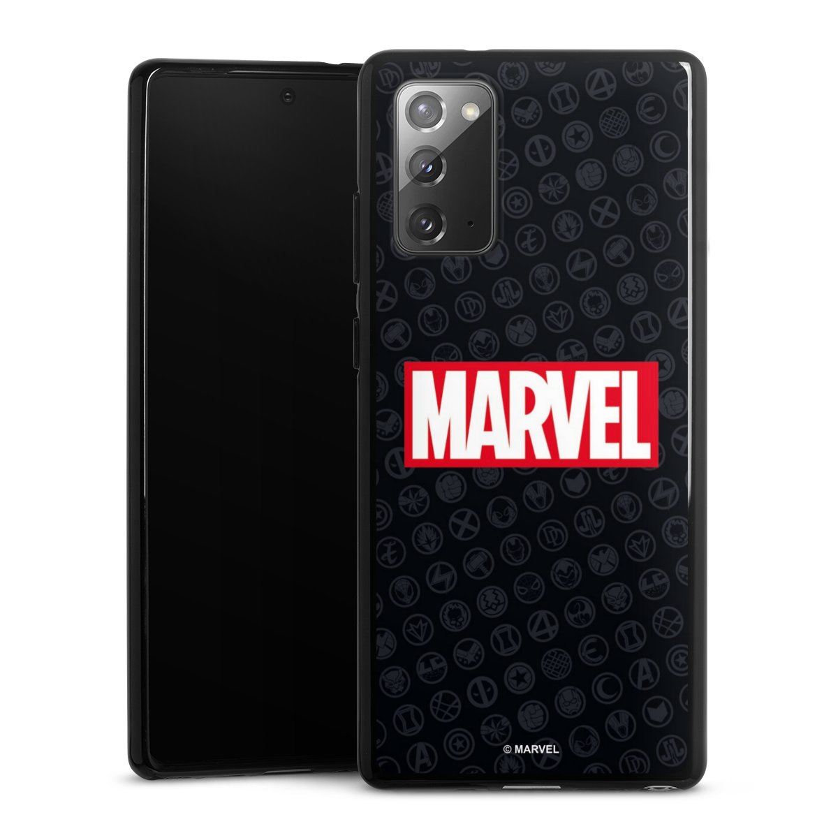 Marvel Logo Black Red 