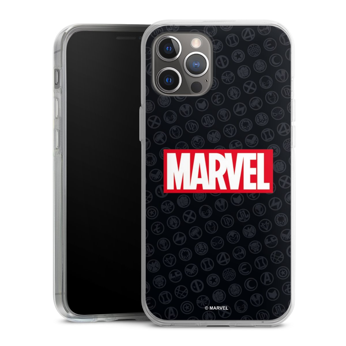 Marvel Logo Black Red 