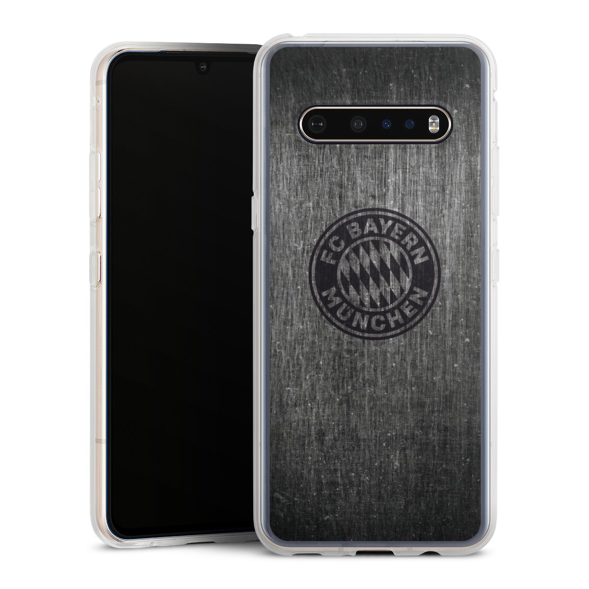 Metalllook FCB Logo einfarbig