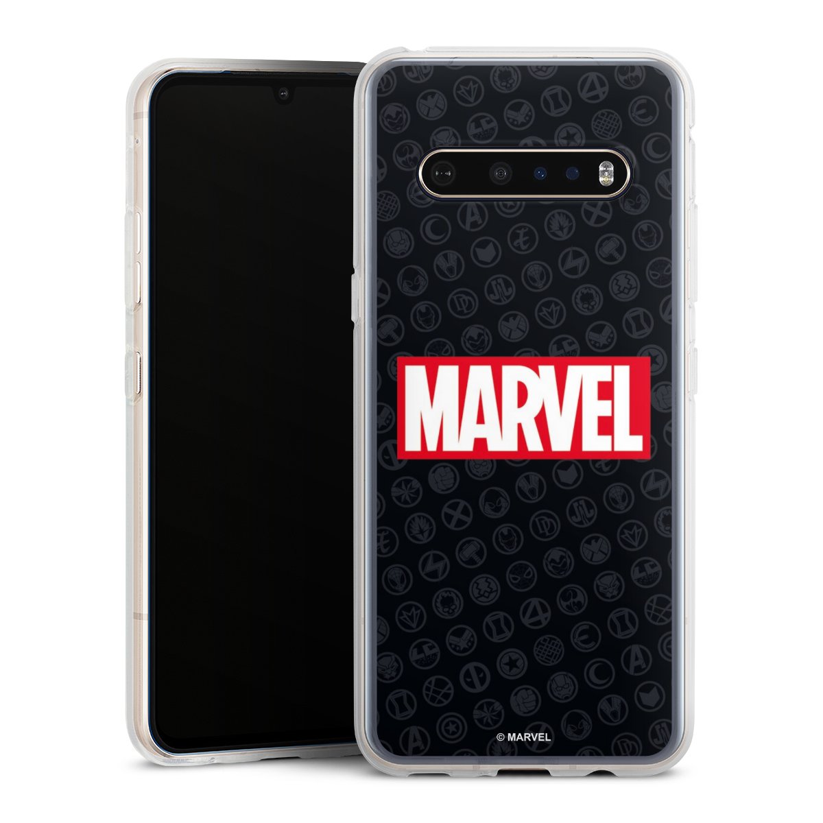 Marvel Logo Black Red 