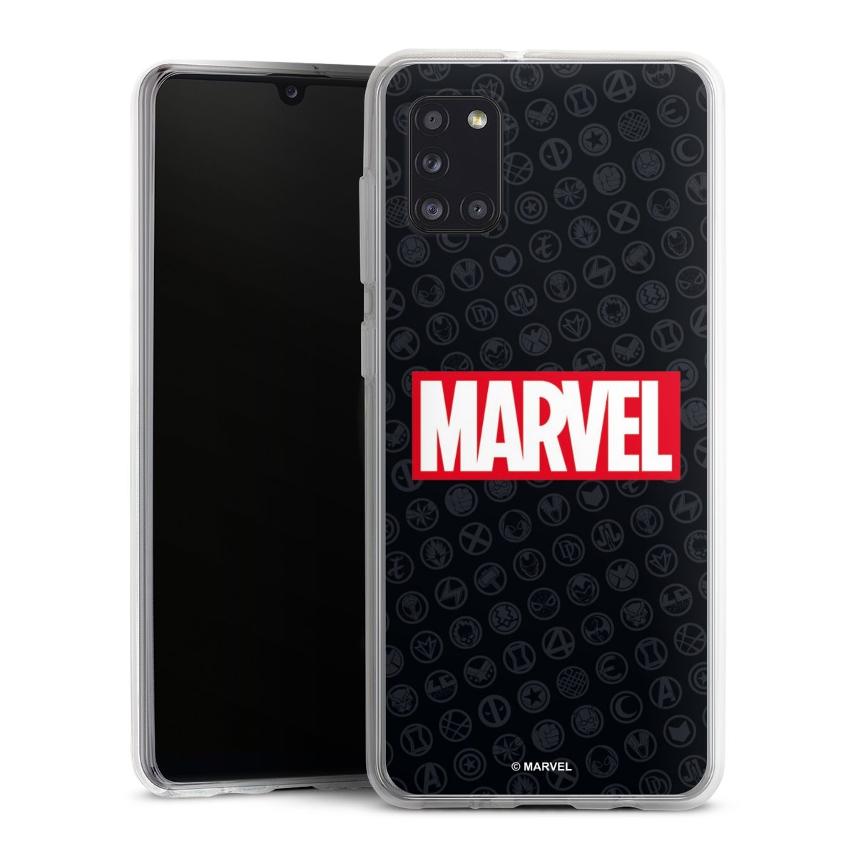 Marvel Logo Black Red 