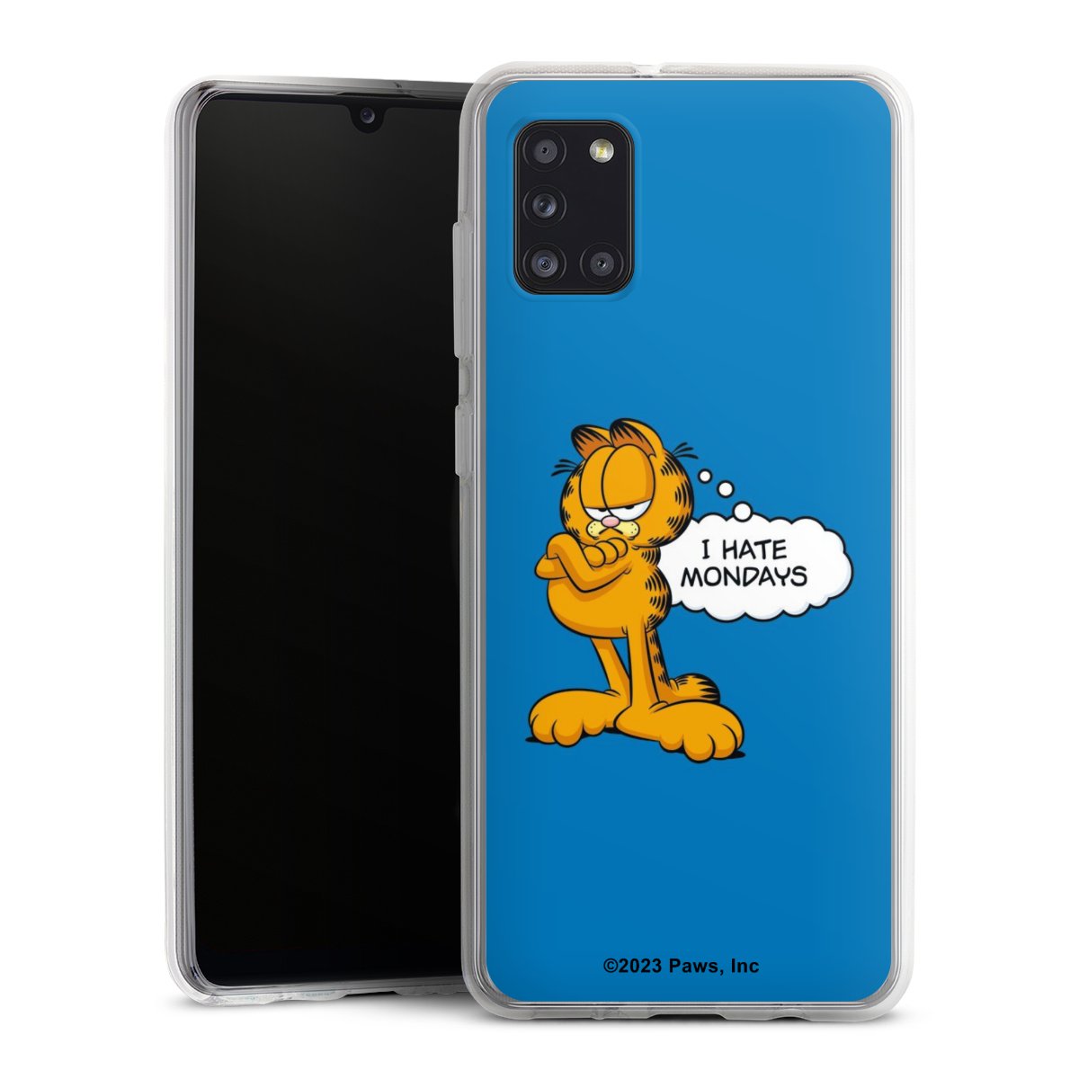 Garfield Ik haat maandagen blauw