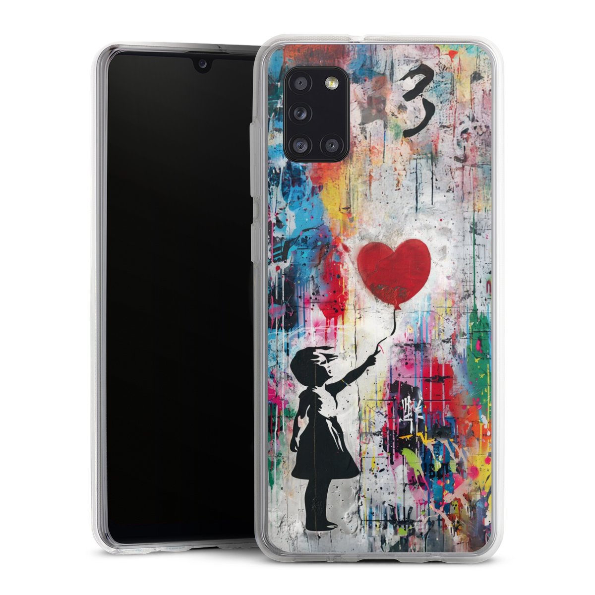 Balloon Girl Colorful