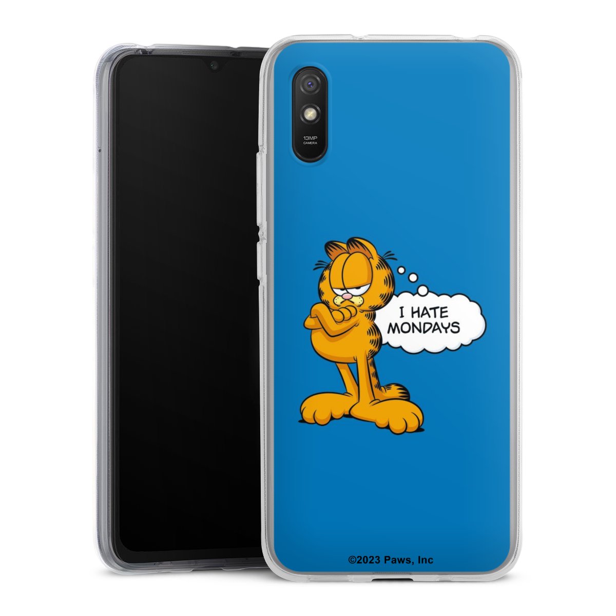 Garfield Je déteste les lundis Bleu